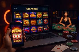 Online Card Games ကစားနေသော မြင်ကွင်း