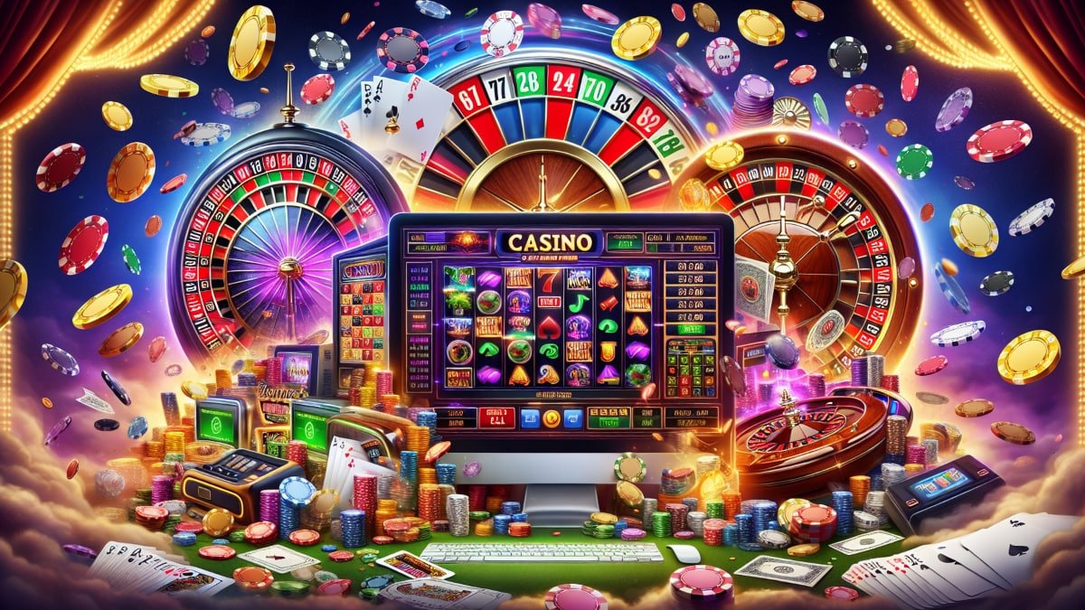 Smartphone ဖြင့် Online Casino APP ကစားနေသော မြင်ကွင်း